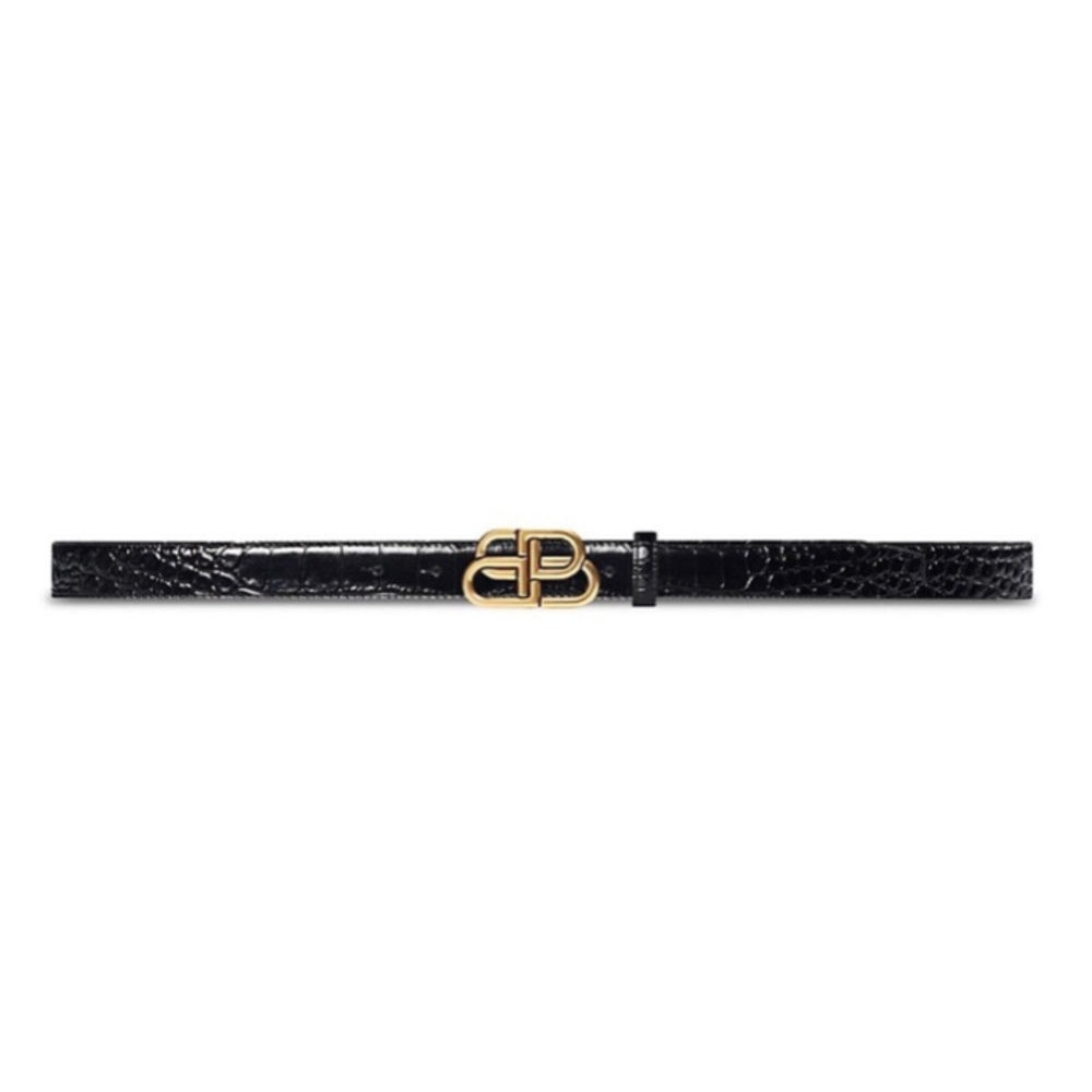 Balenciaga Black belt 85 (34”)